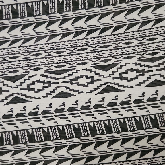 Kimono Fringe detailed Hem size Medium Petite Bohemian Cottagecore Coverup - Picture 7 of 10